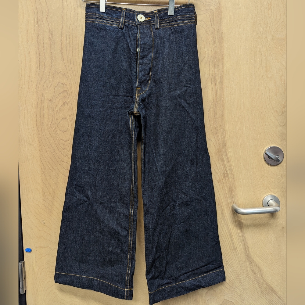 Jesse Kamm Sailors Size 2 HEMMED Denim